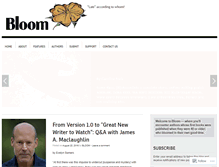 Tablet Screenshot of bloom-site.com